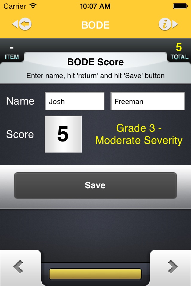 BODE screenshot 3