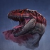 Icon Dino Island. Jurassic T-Rex 3D