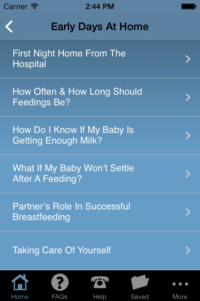 Breastfeeding Central screenshot 2