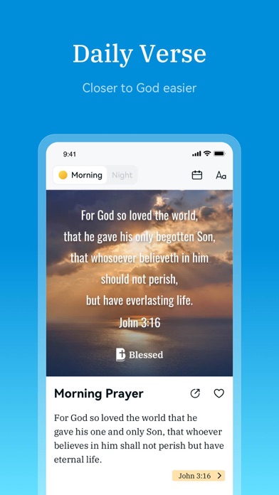 Blessed - Daily Bible Verse screenshot 2