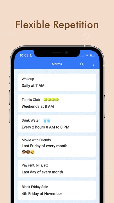 Galarm - Alarms and Reminders screenshot 4