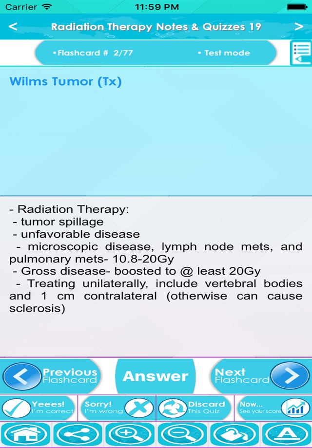 Radiation Therapy Exam Review screenshot 2