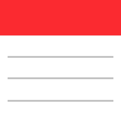 Simple Shopping List App Icon