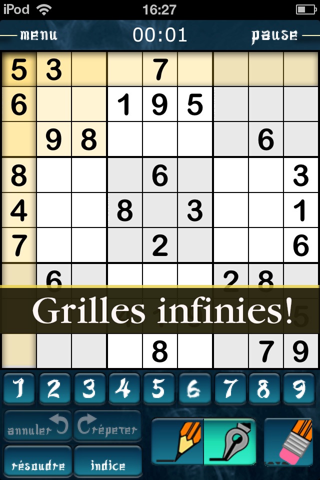 Sudoku Magic Lite Puzzle Game screenshot 2