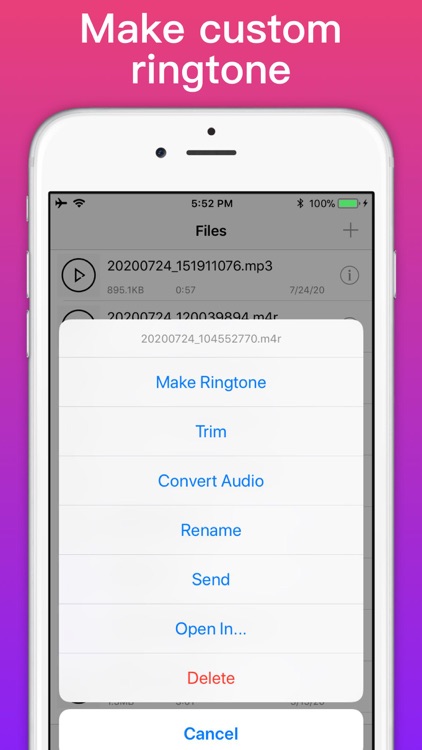 Ringtone Maker - extract audio