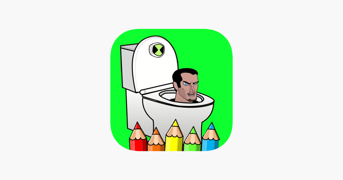 ‎Skibidi Color Toilet at Night on the App Store