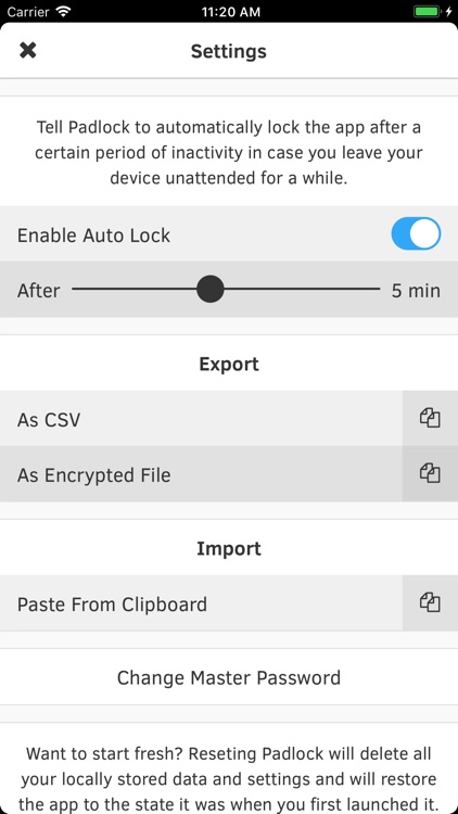 Padlock: Secure Password Store screenshot-4
