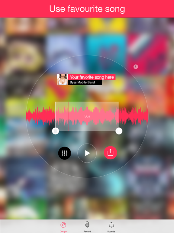Ringtones for iPhone! (music) iPad app afbeelding 3