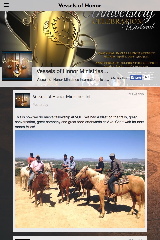 Vessels of Honor Ministries screenshot 2