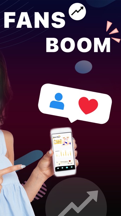 Screenshot #3 pour TikBoom: Likes & Fans