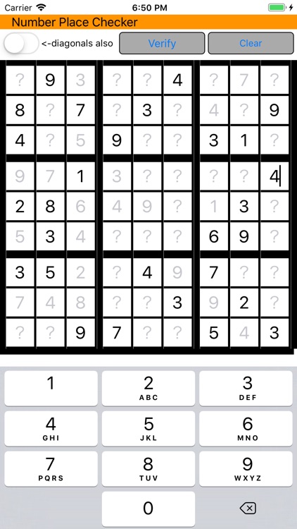 Sudoku Checker