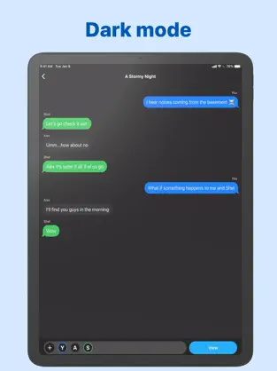 Screenshot 5 ChatTales: Texting Story Maker iphone