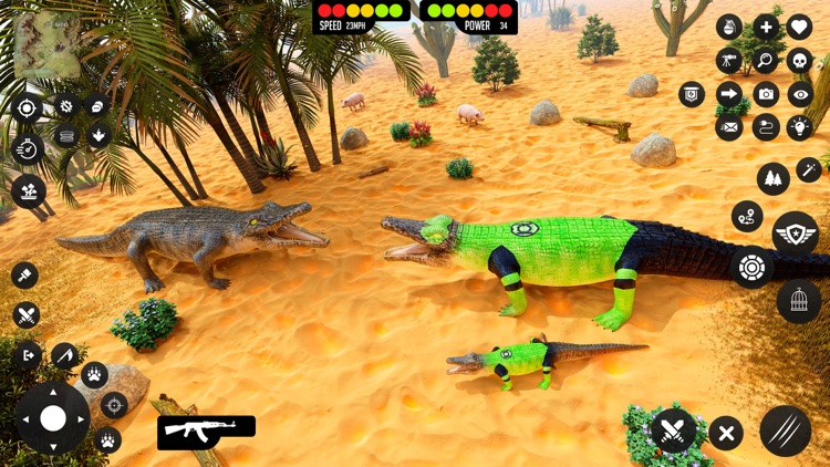 Crocodile Simulator Attack 3D screenshot-3