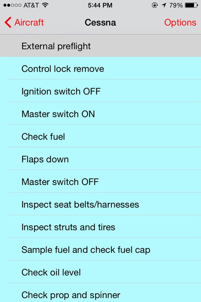 Pilots Checklist screenshot 2