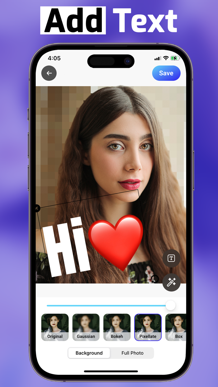 Background Blur Photo Effect