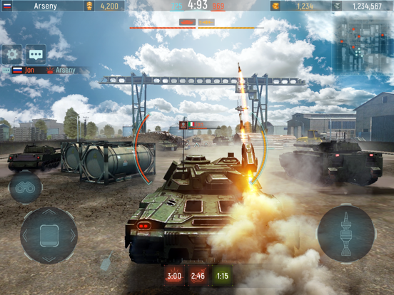 Modern Tanks: World War Online screenshot 2