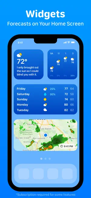 Imágen 5 CARROT Weather: Alerts & Radar iphone