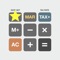 Icon Simple Calculator. +