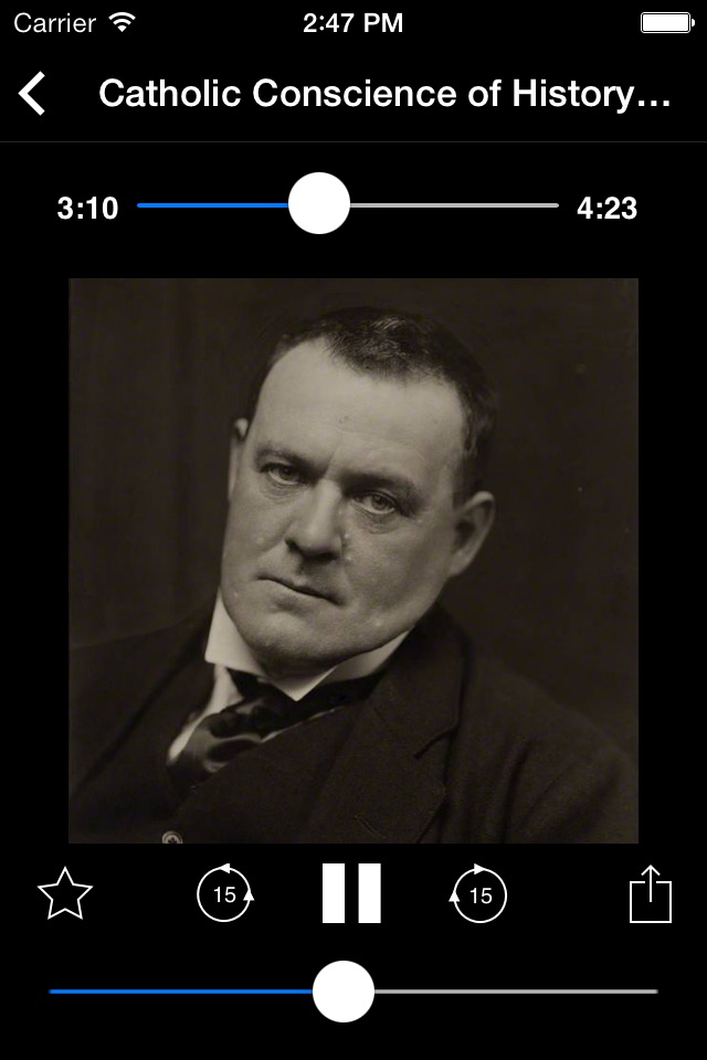 Hilaire Belloc Audio Library screenshot 3