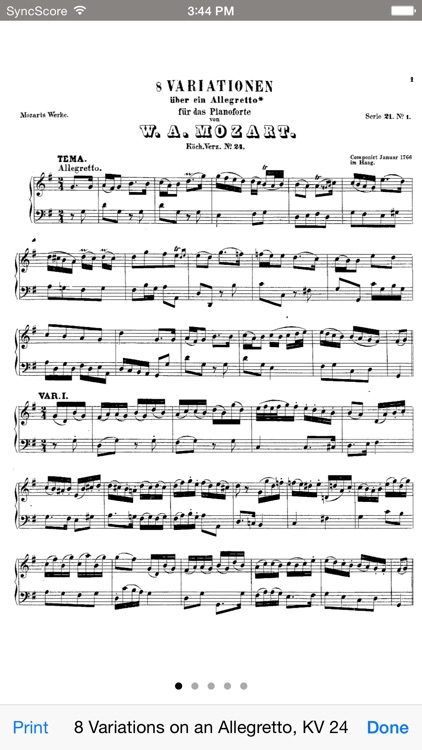 Mozart Variations for piano screenshot-3