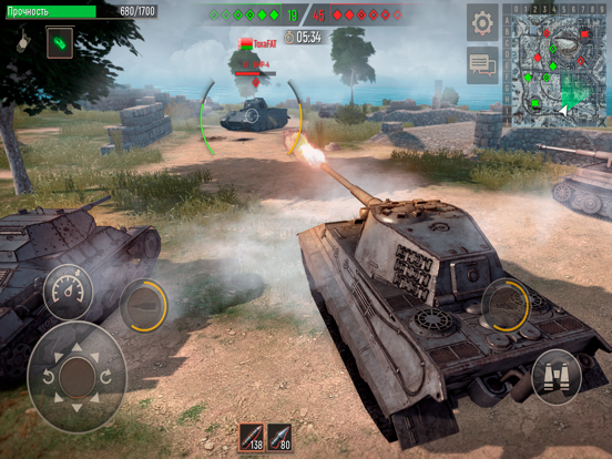 Battle Tanks - Tank War Game screenshot 2