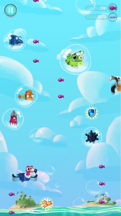 Jelly Fish Bubble screenshot-4