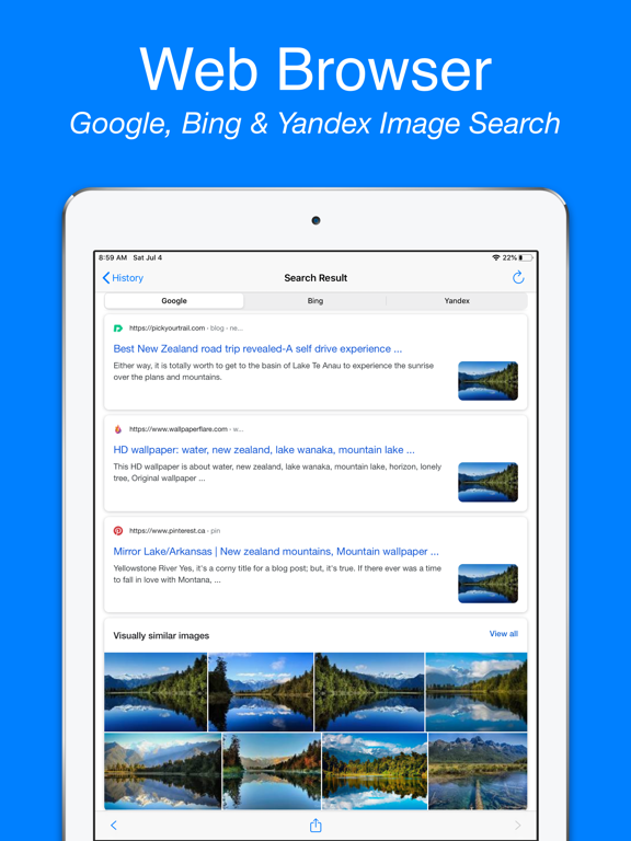 Reverse Image Search App screenshot 2