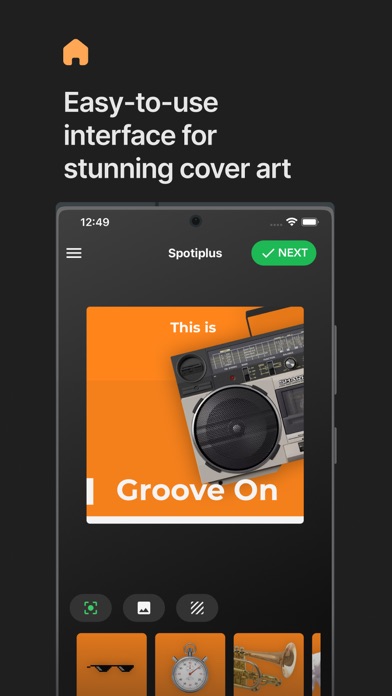 Spotiplus - Cover Maker screenshot 2