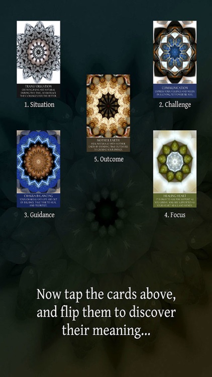 Intuitive Mandala Oracle Cards screenshot-4