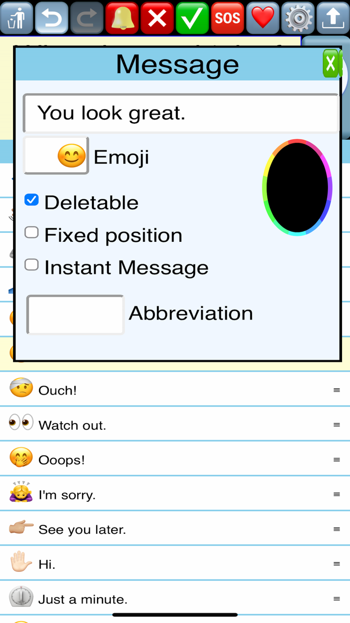 TexCom Text Communicator