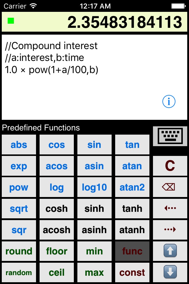 JSCalculator screenshot 3