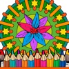 Flower Coloring Pages Mandala