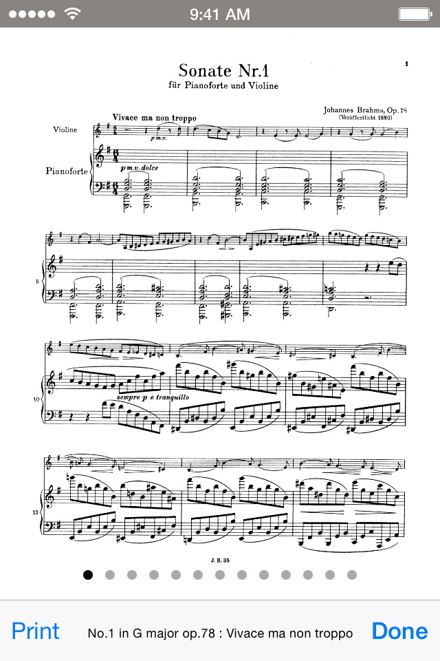 Brahms Violin Sonatas screenshot 4