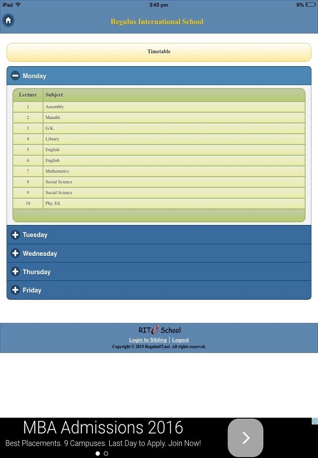 RITeSchool screenshot 4