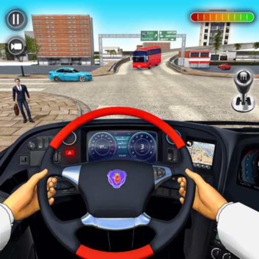 #1 bus driving simulator pro + iOS App