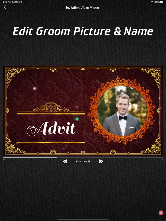 Video Invitation Maker Ecards screenshot 3