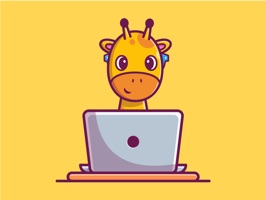 Mutant Giraffes Animated Emoji