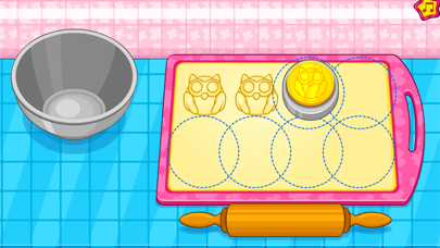 Cooking owl cookies game screenshot 4