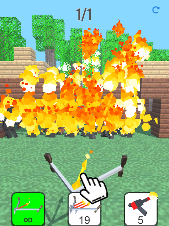 Burn it Down! 3D Pixel Game screenshot 4