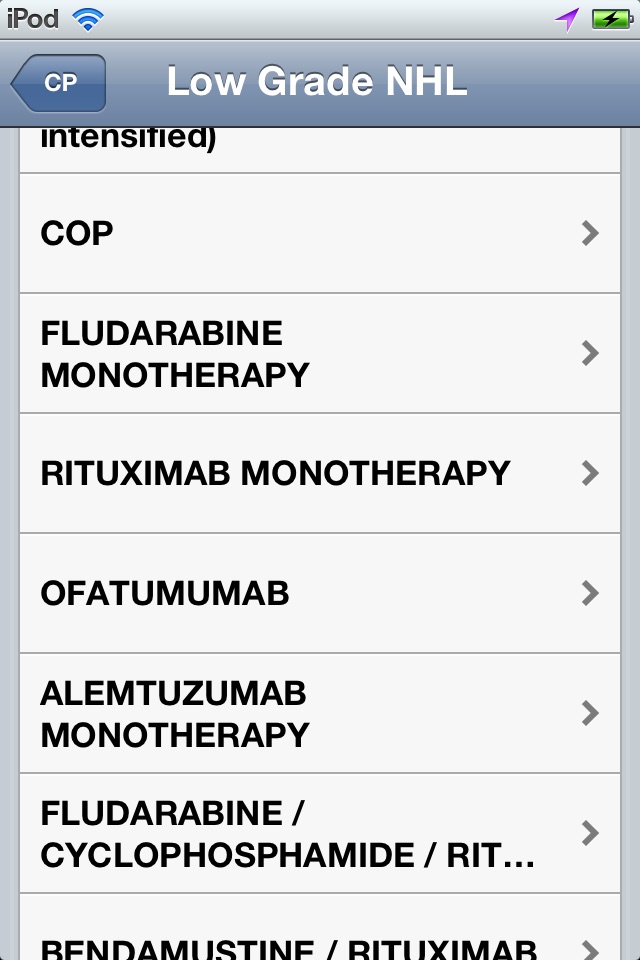 Therapy Protocols screenshot 2