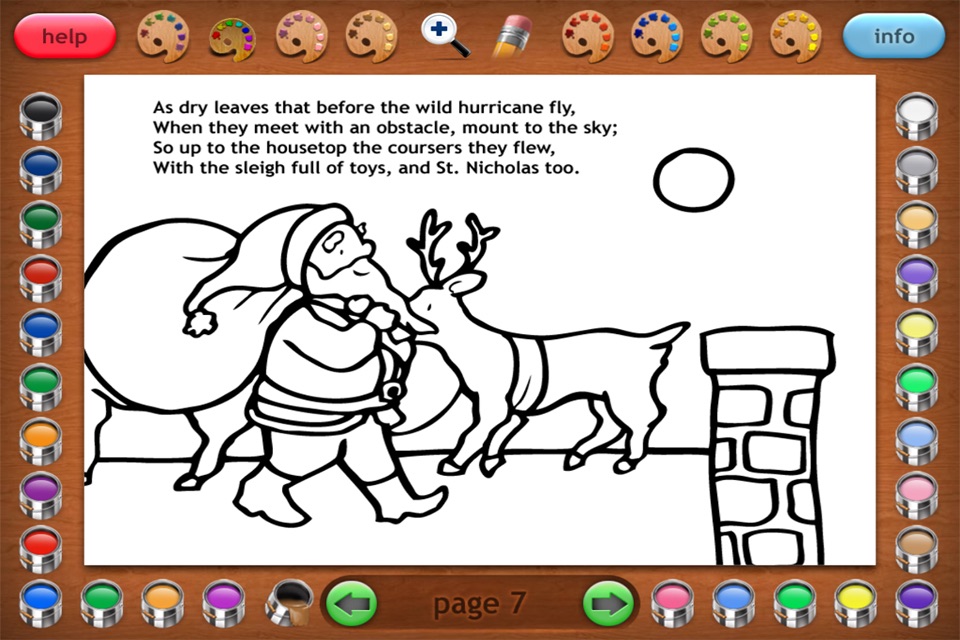 Before Christmas Coloring Book screenshot 3