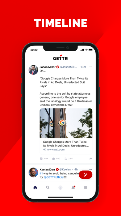 GETTR - A Marketplace of Ideas GETTR - A Marketplace of Ideas