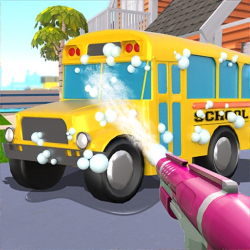 Kids Bus: Super Car Wash Salon