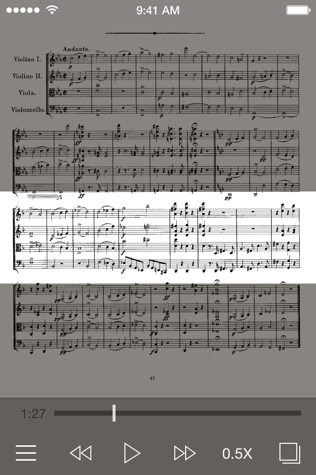 Schubert String Quartets screenshot 2