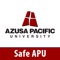 Safe APU is the official safety app of Azusa Pacific University