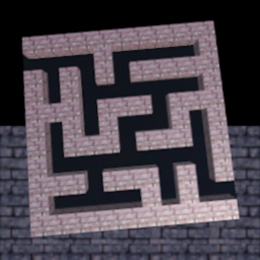 3D Maze of brick walls