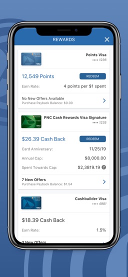 PNC Mobile Banking app screenshot