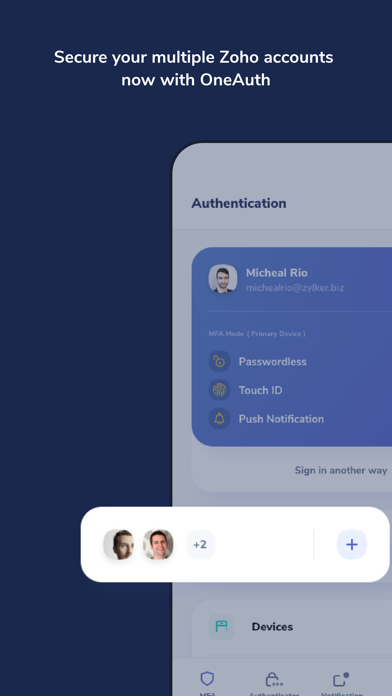 Zoho OneAuth - Authenticator for PC - Windows 7,8,10,11