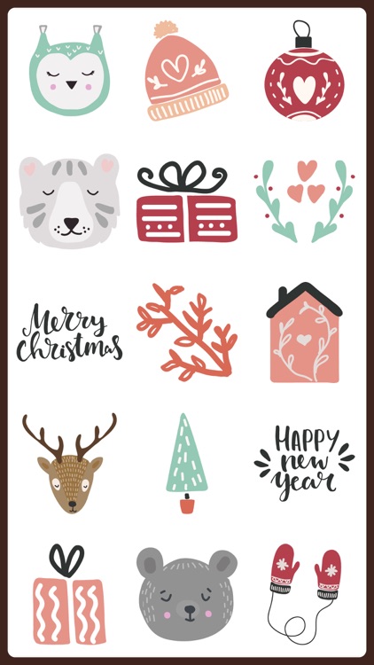 150+ PREMIUM Christmas Sticker screenshot-1