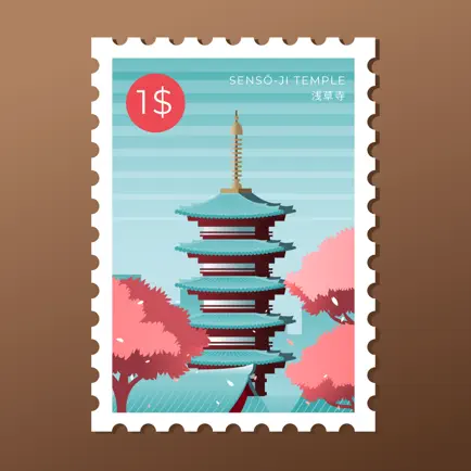 Famous Landmark Stamp Stickers Cheats
